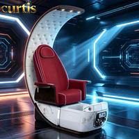 Fauteuil de Spa Premium Réglable et Confortable avec Bain à Remous, Inclinaison Électrique, Massage Shiatsu et Lampe LED – Couleur Rouge Optionnelle pour la Beauté