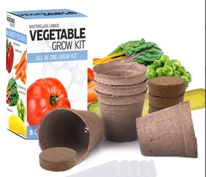 Kit <span class=keywords><strong>per</strong></span> la coltivazione di verdure-5 verdure speciali da coltivare-<span class=keywords><strong>tutto</strong></span> ciò di cui hai bisogno <span class=keywords><strong>per</strong></span> iniziare a crescere in una scatola! Kit da giardinaggio - Product Image 6