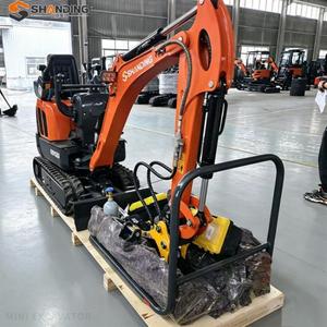 Mini Excavadora con Envío Gratuito, Motor Kubota con Certificación CE y EPA, Micro Excavadora de 1.2 Toneladas, Excavadora Pequeña de 1 y 2 Toneladas para Granja, en Venta - Product Image 1