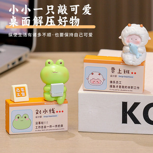 ของตกแต่งเรซิ่นรูปการ์ตูนรุ่ยเจี๋ย สำหรับตกแต่งโต๊ะทำงานและบ้าน เหมาะเป็นของขวัญ - Product Image 5