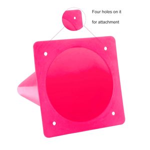 CITICITY Traffic Training Sports Cones, 12 Inch Orange Safety Cones, Soccer Basketball Cones, <b>Plastic</b> Marker Cones for Indoor - Product Image 3