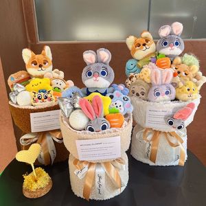 ตุ๊กตาซูโทเปีย นิคและจูดี้ ปี 2026 ของเล่นตุ๊กตาขนนุ่มพิเศษ ช่วยคลายเครียด ของขวัญวันวาเลนไทน์สำหรับแฟนสาว - Product Image 1