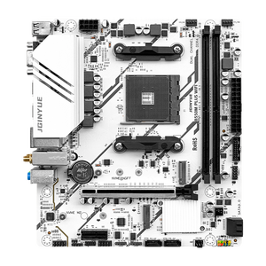 Kép M.2 Argb Micro-ATX Bo Mạch Chủ Wifi <span class=keywords><strong>DDR4</strong></span> Am4 Pcie 6 Mới Đôi SATA Ổ Cứng RAM Máy Tính Để Bàn Cho Các Máy Chủ Sử Dụng Sản Phẩm - Product Image 5