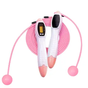 Smart jump rope skipping rope set weighted cordless jump ropes for fitness