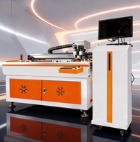 Máquina de Corte Oscilante CNC Motorizada para Letreros Publicitarios, Tablero de Espuma de PVC, Tablero KT, Cortadora Digital de Cama Plana