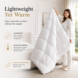 <span class=keywords><strong>Couette</strong></span> <span class=keywords><strong>de</strong></span> luxe en duvet <span class=keywords><strong>de</strong></span> <span class=keywords><strong>canard</strong></span> blanc, légère, moelleuse et respirante, pour toutes les saisons, collection hôtelière, insert <span class=keywords><strong>de</strong></span> <span class=keywords><strong>couette</strong></span> pour literie <span class=keywords><strong>de</strong></span> chambre - Product Image 5