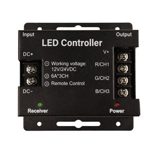 Controlador de Intensidad de Luz LED GL-Rgb3011 DC 12V-24V de 6 Teclas y 433.92Mhz, Control Remoto Táctil RF para Tiras LED Flexibles - Product Image 3