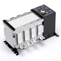 Melhor preço ats interruptor automático de 4 poles, disjuntor de transferência manual de 3 fases