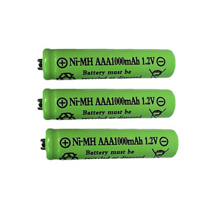 Batería recargable de níquel-hidrógeno No. 7 1000mAh 1,2 V Cap utilizada para luces solares Cerraduras inteligentes y otros electrodomésticos - Product Image 6