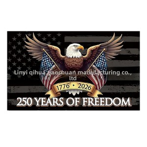 <span class=keywords><strong>Bandiera</strong></span> Patriottica in Poliestere 3x5FT per il 250° Anniversario degli Stati Uniti, Decorazione per Celebrazioni all'Aperto, Vendita Transfrontaliera - Product Image 5