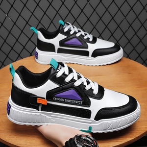 Custom Trendy Fashion <strong>White</strong> <strong>Sneakers</strong> for Men Casual Shoes Men Flat - Product Image 5