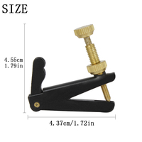 Wholesale Gold Silver Black 4Pcs Cello Violin Parts String Adjusters Replacement Cello Violin Fine Tuners