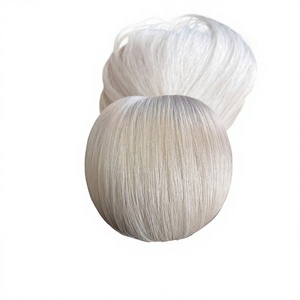 Extensiones de Cabello Humano Vietnamita con Punta de Queratina, Liso, Súper Doble Trama, Color Castaño Natural, Puntas Planas - Product Image 6