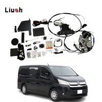 Porte centrale électrique pour Toyota Granvia Majesty, système de porte coulissante automatique, kits de transmission pour Toyota HiAce H300