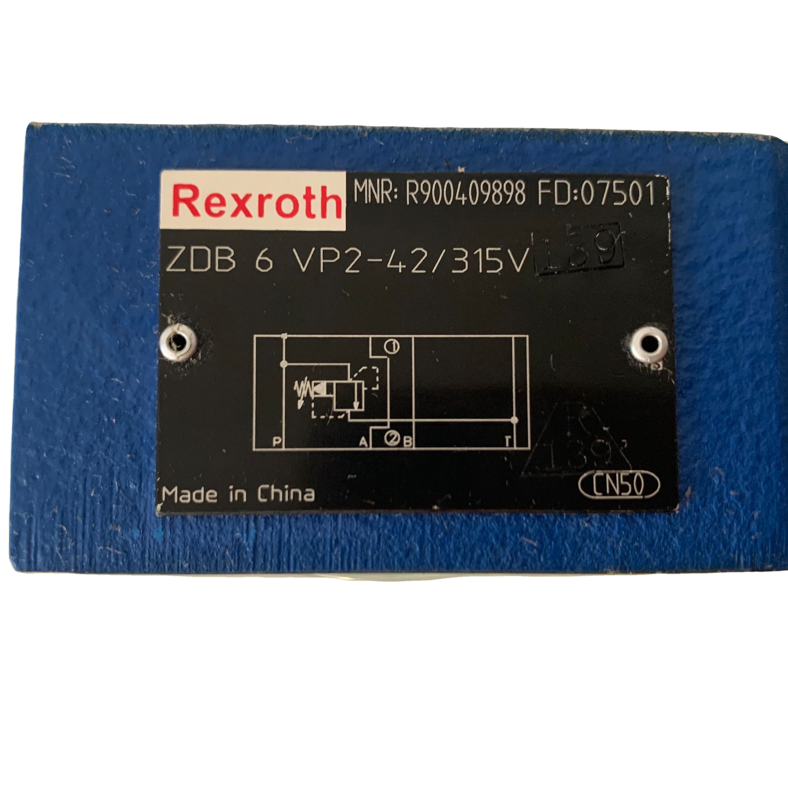 ZDB 6 VP2/42/315V R900409898 - Rexroth Solenoid Valve in Stock