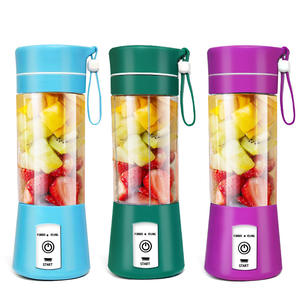 Mini mixeur-presse-agrumes électrique USB portable personnalisé avec logo, petit mixeur-bouteille pour les voyages et l'extérieur - Product Image 1