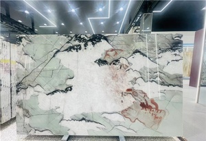 Losas de mármol brasileñas de técnica natural de cuarcita azul Cristallo para azulejo de piso de Villa - Product Image 4