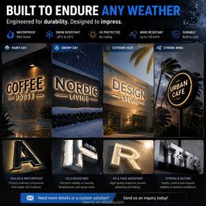 Letras LED Impresas en 3D Innovadoras para Decoración <span class=keywords><strong>de</strong></span> Oficinas <span class=keywords><strong>de</strong></span> Agencias Creativas y Firmas <span class=keywords><strong>de</strong></span> Marketing, Suministro <span class=keywords><strong>de</strong></span> Señalización Luminosa Profesional - Product Image 6