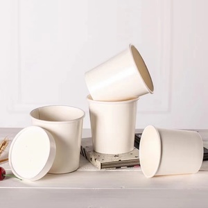 Made In China <span class=keywords><strong>LOW</strong></span> MOQ carta da asporto usa e getta confezione per alimenti insalatiera ciotola carta kraft con coperchio - Product Image 5