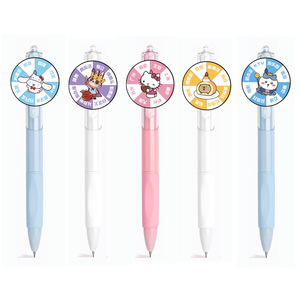 Customizable Spinning Ballpoint <b>Pen</b> With Logo Printing 0.5mm Plastic Gel <b>Pen</b> Promotional Use - Product Image 5