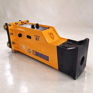 Martillo Hidráulico Tipo Caja SOOSAN SB81, Nuevo Martillo Hidráulico con Cincel de 140 mm para Excavadoras de 18-26 Toneladas, Demolición de Roca - Product Image 1