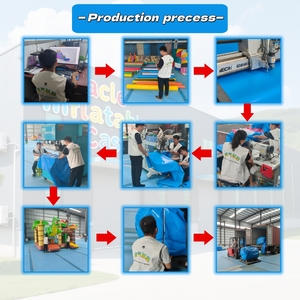 Công viên nước thương mại <span class=keywords><strong>Inflatable</strong></span> với <span class=keywords><strong>slide</strong></span>, Bounce House Splash hồ bơi trẻ em sân chơi Combo cho vui ngoài trời - Product Image 6