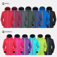 Veste softshell personnalisée, manteau coupe-vent d'extérieur, veste d'hiver, manteau de finition pour hommes