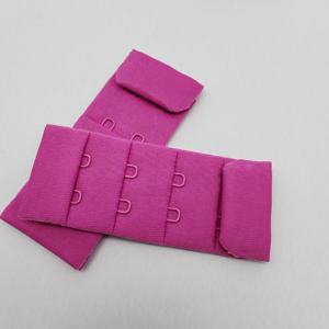 HH4K F612 Rallonge de soutien-gorge en nylon et métal avec crochets et œillets, attache de fixation arrière, clip de vêtement, accessoire de couture, multicolore - Product Image 4