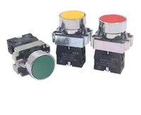 Chint NP2 50/60Hz 6-415V IP40 rouge jaune vert boutons poussoirs bouton poussoir momentané à réinitialisation automatique