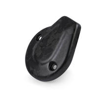 Cubierta de Fibra de Carbono 100% Real para el Borde de la Manillera, Acabado Mate Forjado, Compatible con Harley 2023.5+ CVO Street Glide FLHXSE CVO Road Glide FLTRXSE
