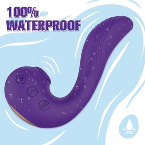เครื่องสั่นลายดอกกุหลาบกันน้ำขนาดเล็กสำหรับผู้หญิง G-Spot & clitoris อุปกรณ์ช่วยตัวเองพร้อมแหล่งจ่ายไฟ USB - Product Image 5