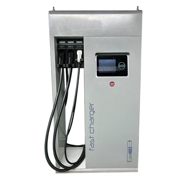 Estação de carregamento de veículos elétricos padrão EV dc Pile 100kw para uso comercial Ev Charger