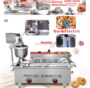 Machine à beignets entièrement automatique pour usage commercial, nouvelle friteuse à farine et eau pour la fabrication de beignets, idéale pour les boulangeries et restaurants - Product Image 2