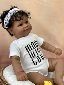 เรซิ่น 24 แพลทิโน่จีนหนักภายใต้เนน่าน่าเกลียดเปียก Precio ชิ้นส่วนสมบูรณ์ P 100 ดูตุ๊กตา Reborn จริง - Product Image 4