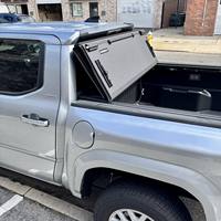 Couverture de benne en alliage d'aluminium pour Toyota, Ford Ranger, Nissan NP300 2005-2015 2019-2024 5ft 6ft, pliable, résistante aux intempéries
