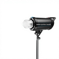 Flash Godox 600DII Deuxième Génération 1200W, Lumière de Studio Haute Vitesse pour la Photographie, Lumière Douce pour Portrait, Nature Morte, Alimentation
