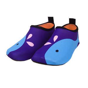 Chaussures d'eau pour enfants, motif chat bleu, séchage rapide, semelle en caoutchouc, plage, natation, extérieur, été, souples, faciles à enfiler - Product Image 3