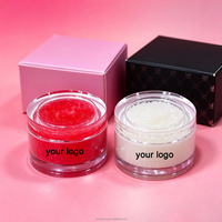 Gommage Lèvres Bio en Gros au Sucre, Gommage Lèvres Rose Naturel, Ensemble Gommage et Baume Lèvres