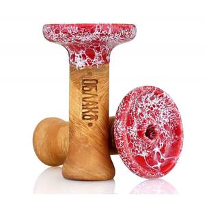 Venta al por mayor <span class=keywords><strong>Oblako</strong></span> moderno aluminio hecho a mano respetuoso con el medio ambiente Hookah tazón de cerámica con acabado lacado para fumar Hookah - Product Image 1