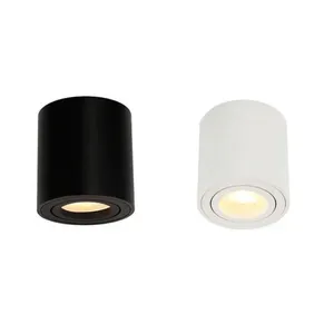 Cilindro di Superficie LED Montato GU10 Apparecchio Da Incasso a Soffitto del Bagno Giù Luce del Punto GU 10 Montaggio lampada a sospensione