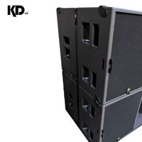 Subwoofer KD-28 Dual de 18 Pulgadas, Alta Resolución, 1600W, Imán de Neodimio, 4 Ohmios, Diafragma de Aleación de Titanio, Carcasa de Madera de Abedul