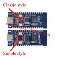 ESP32-C3 papan pengembangan papan Inti 2.4G WIFI modul BT CH343P 32Pin untuk memverifikasi fungsi Chip ESP32C3