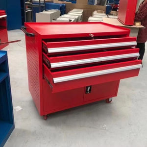 ตู้เวิร์คสเตชั่นสำหรับงานหนักตู้เก็บของในโรงรถเครื่องมือสำหรับเก็บเครื่องมือแบบแยกส่วน - Product Image 1