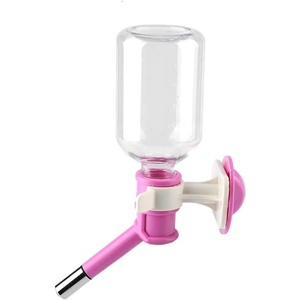Pet Kennel Dispenser Drinker for Wire Cage <b>Crate</b> Feeder,No Drip Hanging Dog Dispenser Water Bottle - Product Image 1