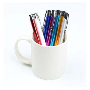 Stylo bille de haute qualité en gros, vente chaude, avec logo personnalisé, encre noire 1,0 mm - Product Image 1