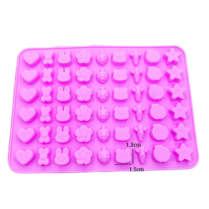 Wax <b>Bottle</b> Sugar Mini Cartoon Animal Silicone Mold Chocolate Candy Fire <b>Paint</b> Wax Grain Mousse Cake Tools Decoration Disposable - Product Image 1