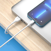 KABEL DATA USB KINGLEEN Desain Baru Terlaris K27/K28/K29s 1m Micro/iph/type-c untuk Ponsel 5A Pengisian Cepat Kabel USB Android