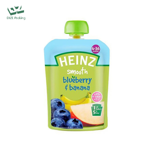 Bolsa de Plástico Degradable con Boquilla de Succión para Niños, con Diseño de Frutas y Vitaminas, en Varios Tamaños, para Líquidos - Product Image 5