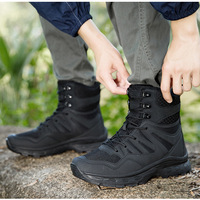Nouvelles bottes tactiques pour hommes grande taille, camouflage, chaussures d'entraînement en plein air, antidérapantes, résistantes à l'usure, bottes de randonnée pour hommes S99