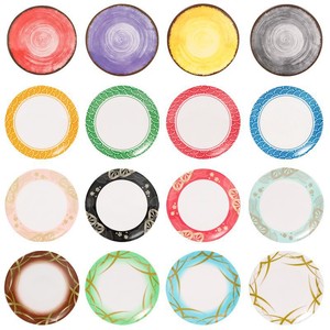 จานอาหารดีไซน์มินิมอลสไตล์นอร์ดิก วัสดุเมลามีนเกรดอาหารคุณภาพสูง เหมาะสำหรับซูชิ ของหวาน ของว่าง ติ่มซำ - Product Image 2